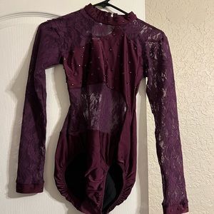 Adult small dance leotard custom